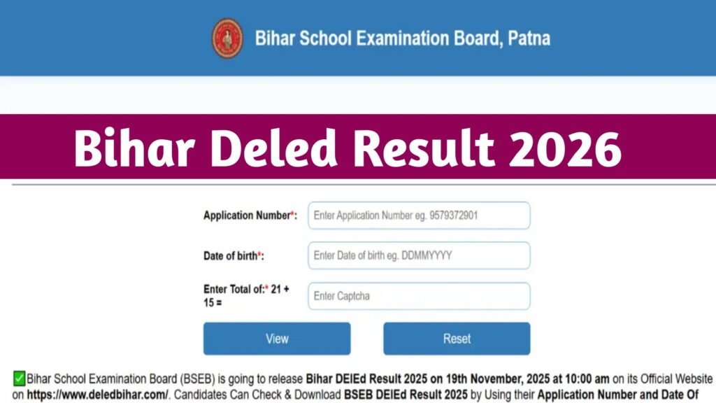 Bihar DElEd Result 2026: Cut Off & Counseling Details