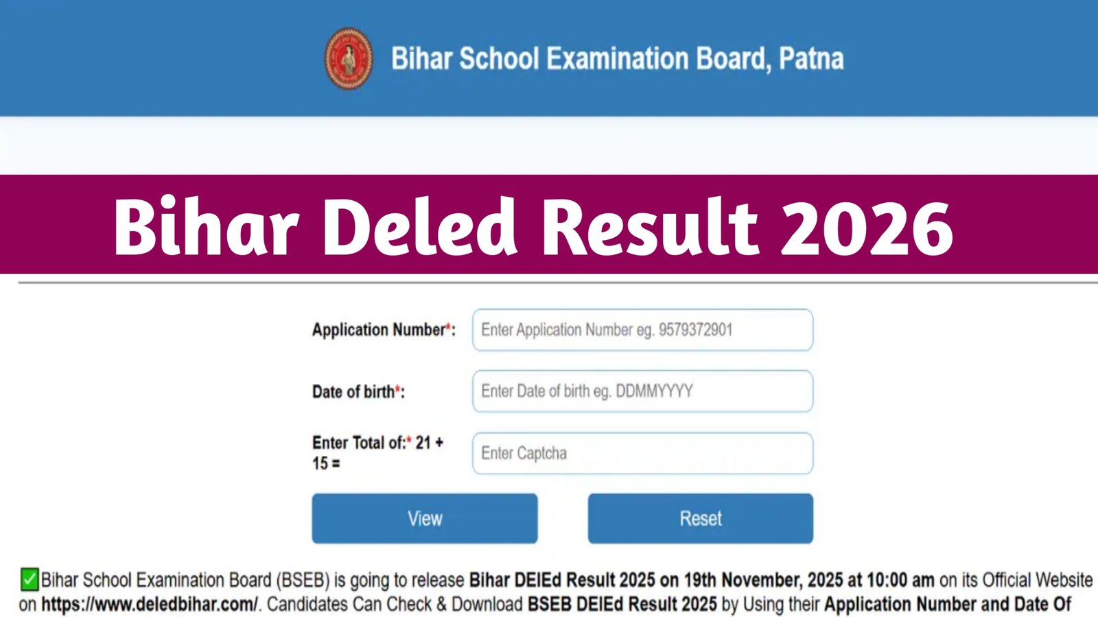 Bihar DElEd Result 2026: Cut Off & Counseling Details 