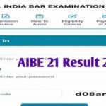 AIBE 21 Result 2026 (Out Soon): View Scorecard